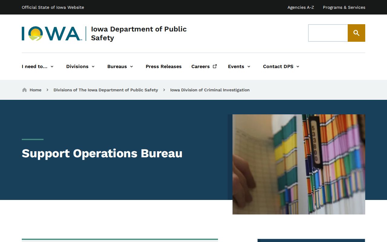 Dallas County criminal history DCI fingerprint repository